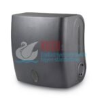 KGD-20660BS Siyah Renk ABS Plastik Sensörlü Fotoselli Elektrikli ve Pilli 21 Cm Makine Havlusu Dispanseri Aparatı