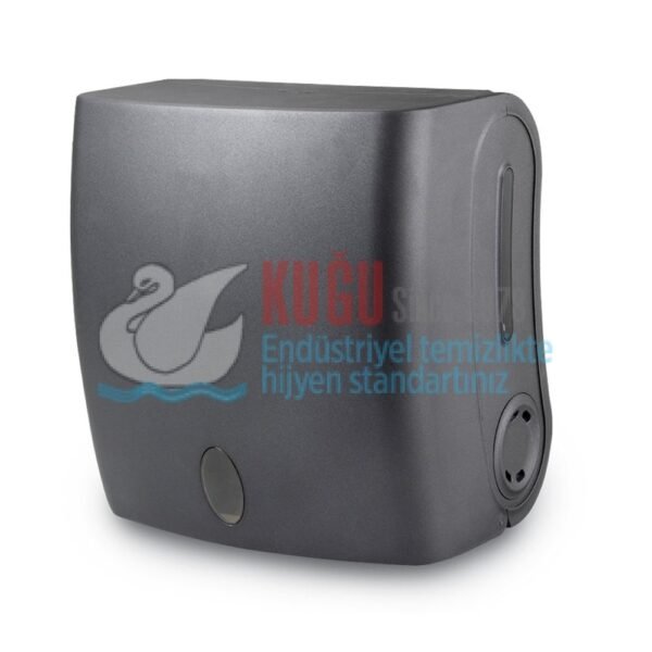 KGD-20660BS Siyah Renk ABS Plastik Sensörlü Fotoselli Elektrikli ve Pilli 21 Cm Makine Havlusu Dispanseri Aparatı - Görsel 1