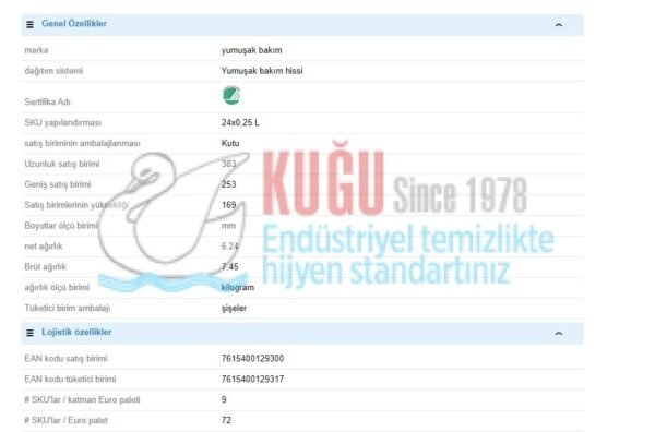 7519459 Soft Care Lux 2'si 1 arada 24x0,25L - saç şampuanı, saç kremi ve duş jeli - Görsel 2