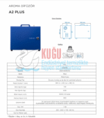 KGC-921040 Carpex Mavi A2 Plus 6000 m3 Alan Etkili Merkezi Sistem Koku Makinesi - Görsel 9