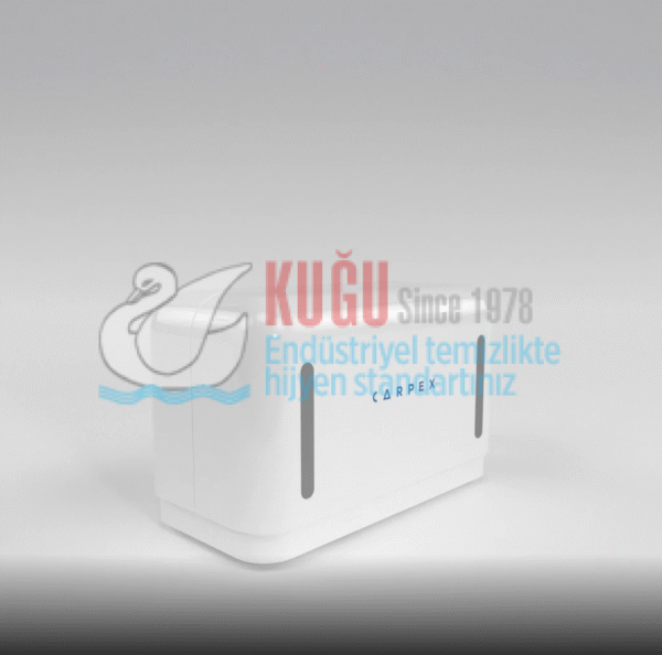 KGC-913020 Carpex V  Katlamalı Tuvalet Kağıdı Dispanseri Aparatı - Görsel 2