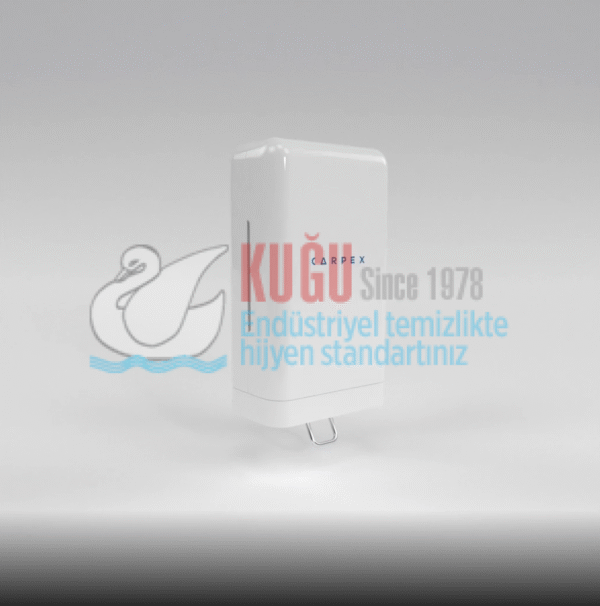 KGC-931320 Carpex  Beyaz Renk Prestige Manuel Köpük & Sıvı Sabun Dispenseri - Görsel 2
