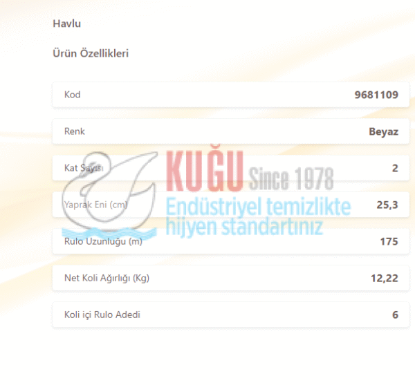 KGE-9681109  Selpak Professional Sensörlü  Havlu 25 Cm-175 Mt - Görsel 2
