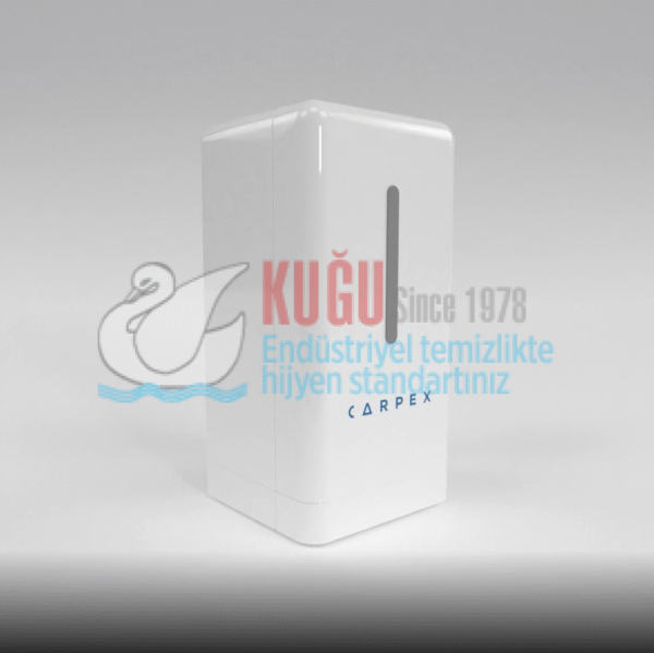 KGC-932360-M Carpex Beyaz Renk Mini 700 ML Prestige Otomatik Sensörlü Pilli Köpük & Sıvı Sabun Dispenseri - Görsel 2