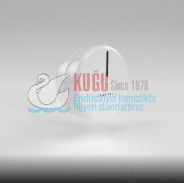 KGC-913030 Carpex Prestige Beyaz Renk Maxi Jumbo Centerfeed Cimri İçten Çekmeli WC Kağıt Dispenseri Aparatı - Görsel 4