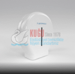 KGC-913042 Carpex Prestige Beyaz Renk Mini Jumbo WC Kağıt Dispenseri Aparatı - Görsel 5