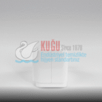 KGC-913050-W Carpex Beyaz Renk Z-W-V-C  Katlamalı Kağıtlarına Uygun Ayar Mekanizmalı Mini Boy Kağıt Havlu Dispanseri - Görsel 3