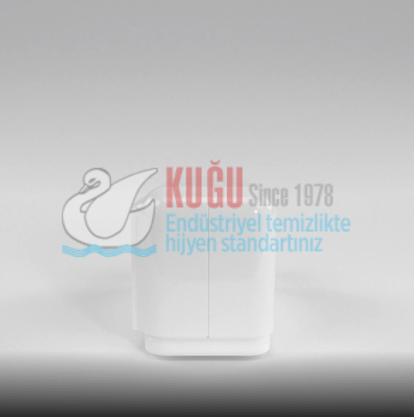 KGC-913050-W Carpex Beyaz Renk Z-W-V-C  Katlamalı Kağıtlarına Uygun Ayar Mekanizmalı Mini Boy Kağıt Havlu Dispanseri - Görsel 3