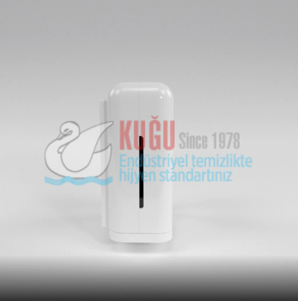 KGC-913022-W Carpex Beyaz Renk Z-W Katlamalı Kağıtlarına Uygun Ayar Mekanizmalı Küçük Boy Kağıt Havlu Dispanseri - Görsel 5