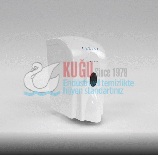 KGC-931193 Carpex Manuel Plus Beyaz Renk 900 ML Hazneli Üstten Doldurmalı Sıvı Sabun Dispanseri - Görsel 3