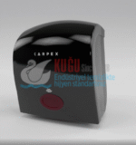 KGC-912070-B Carpex Siyah Renk Nature Sensörlü Fotoselli Butonlu Otomatik Elektrikli ve Pilli Hareketli Kağıt Havlu Makinesi - Görsel 4