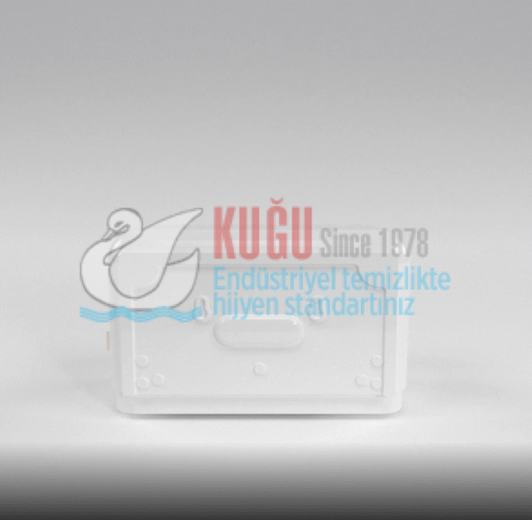 KGC-913050-W Carpex Beyaz Renk Z-W-V-C  Katlamalı Kağıtlarına Uygun Ayar Mekanizmalı Mini Boy Kağıt Havlu Dispanseri - Görsel 4