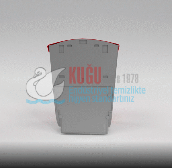 KGC-932192-RS Carpex Kırmızı Nature 900 ML Üstten Doldurmalı Hazneli Sensörlü ve Fotoselli Sıvı Sabun Dispanseri Aparatı - Görsel 4
