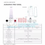 KGC-1200L-R Carpex Kırmızı Auramax Pro Large 1200 M3 Geniş Alan Etkili Kokulandırma Mikro Difüzyon Koku Makinesi - Görsel 4