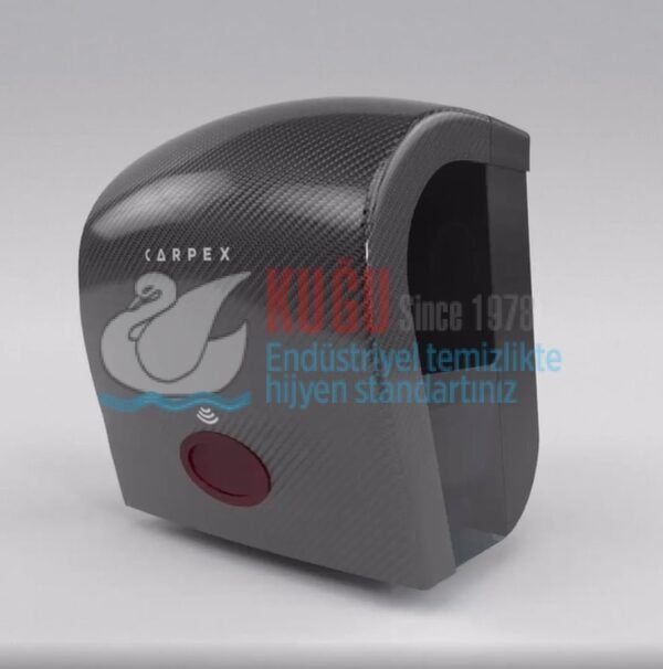KGC-912070-P Carpex Piano Black Nature Sensörlü Fotoselli Butonlu Otomatik Elektrikli ve Pilli Hareketli Kağıt Havlu Makinesi - Görsel 4