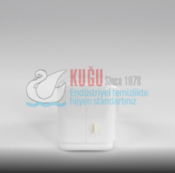 KGC-913050-W Carpex Beyaz Renk Z-W-V-C  Katlamalı Kağıtlarına Uygun Ayar Mekanizmalı Mini Boy Kağıt Havlu Dispanseri - Görsel 5