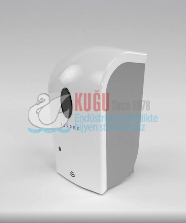KGC-932192-W Carpex Beyaz Nature 900 ML Üstten Doldurmalı Hazneli Sensörlü ve Fotoselli Köpük Sabun Dispanseri Aparatı - Görsel 5