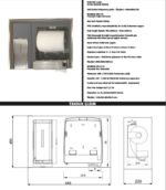 KGT-021 AYNA ARKASI FOTOSELLİ 21 CM HAVLULUK VE SABUNLUK KOMBİNE SET - Görsel 2