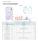 KGC-941122 Carpex Nano Otomatik Pisuvar Dispenseri - Görsel 8