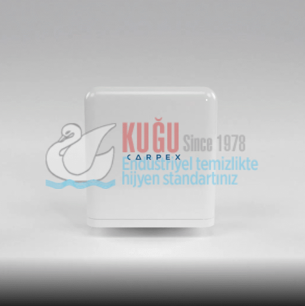 KGC-913022-W Carpex Beyaz Renk Z-W Katlamalı Kağıtlarına Uygun Ayar Mekanizmalı Küçük Boy Kağıt Havlu Dispanseri - Görsel 9