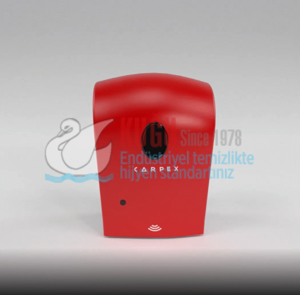KGC-932192-RSK Carpex Kırmızı Nature 1000 ML Kartuşlu Sensörlü ve Fotoselli Sprey Dezenfektan Dispanseri Aparatı - Görsel 7