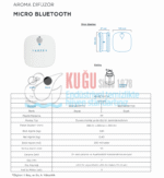 KGC-921240-WB Carpex Micro Beyaz 200 m3 Alan Etkili Mikro Bluetoothlu Koku Makinesi + 90 Gün Etkili Koku (2 Yıl Garantili) - Görsel 8