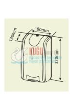 8041 2000mL ABS Gövdeli SENSÖRLÜ DEZENFEKTAN DİSPENSERİ - Görsel 2