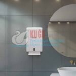 KGC-910604-W Carpex Optima Beyaz Renk Z Katlamalı Büyük Boy Kağıt Havlu Dispanseri - Görsel 2