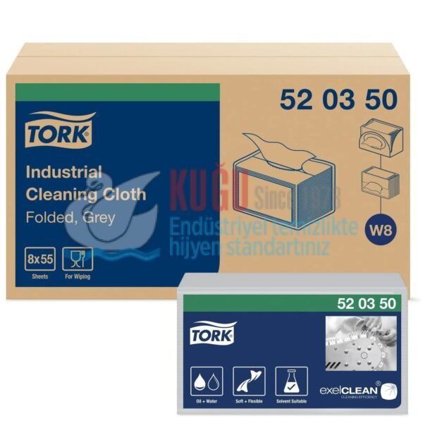 KT-520350 Tork Nonwoven Temizlik Bezi Endüstriyel - Görsel 1