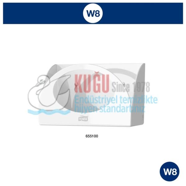 KT-194450 Tork W8 Sistem Mavi Renkli Uzun Ömürlü Temizlik Bezi (1 Paket 40 Adet-Koli İçi 8 Paket) - Görsel 7