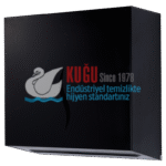 2641 Siyah Renk Çelik 300’lü Z Katlama El Havlusu Aparatı - Görsel 3