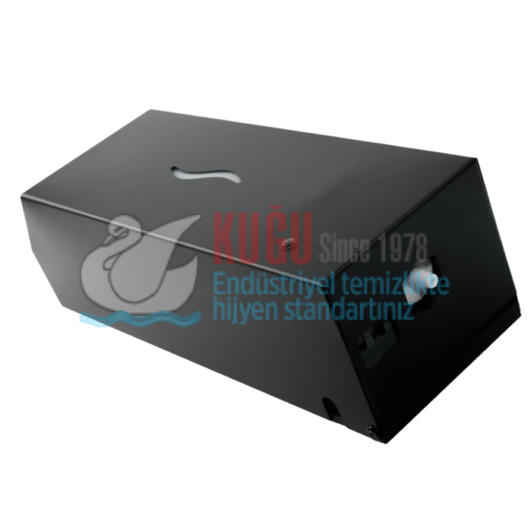 2697 1000 ML Siyah Renk Çelik Sensörlü Elektrikli Ve Pilli Sıvı Sabun Dispanseri - Görsel 4