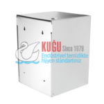 2646 430 Kalite Paslanmaz Çelik İçten Çekmeli Kağıt Havlu Dispenseri - Görsel 3