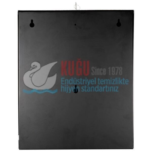 2612 304 KALİTE PASLANMAZ ÇELİK FOTOSELLİ Elektrikli ve Pilli 21 CM KAĞIT HAVLULUK - Görsel 4