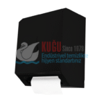 2614 304 KALİTE PASLANMAZ ÇELİK SİYAH FOTOSELLİ Elektrikli ve Pilli 21 CM KAĞIT HAVLULUK - Görsel 2