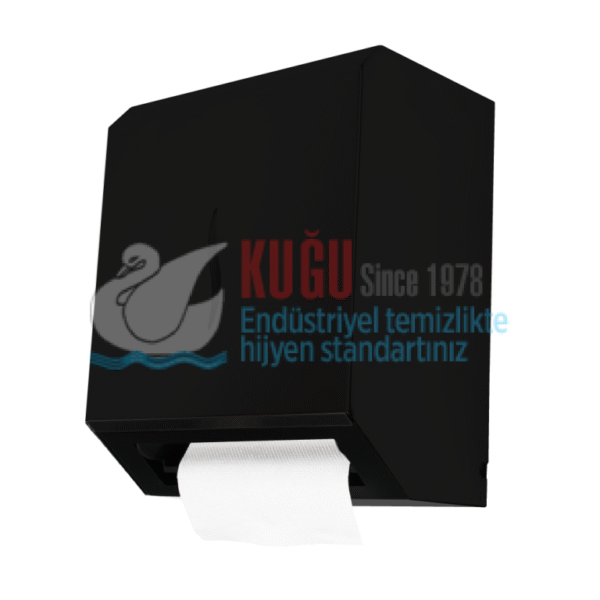 2614 304 KALİTE PASLANMAZ ÇELİK SİYAH FOTOSELLİ Elektrikli ve Pilli 21 CM KAĞIT HAVLULUK - Görsel 2