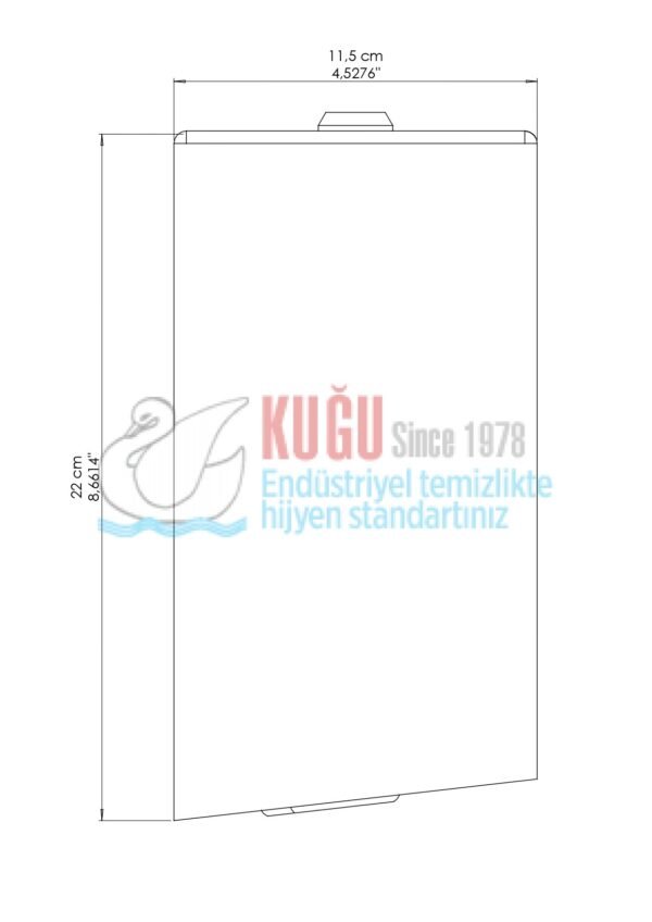 2617 304 Kalite Paslanmaz Çelik C Katlı Alttan Çekmeli WC Tuvalet Kağıt Dispenseri - Görsel 5