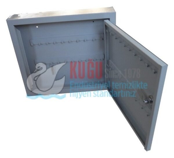 3164 50’LİK KİLİT TERTİBATLI DUVARA MONTE METAL VALE TİPİ OFİS VE BÜRO ANAHTAR DOLABI - Görsel 1
