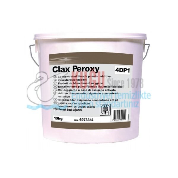 70023626 Clax Peroxy 4DP1 TAED Katkılı Oksijenli Toz Ağartıcı 10 Kg - Görsel 1