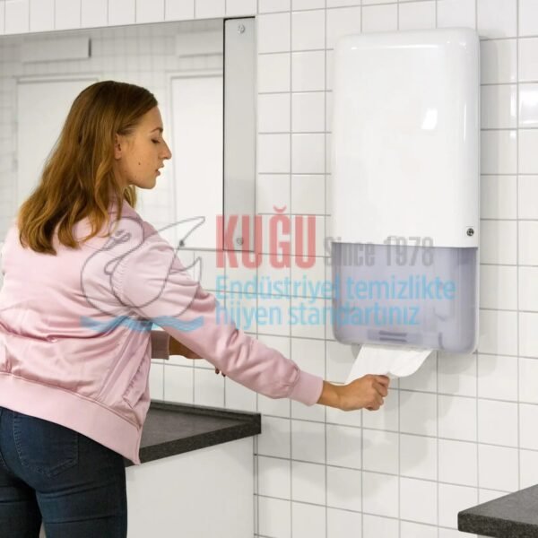 KT-552500 Tork PeakServe® H5 Sistem Beyaz Continuous™ Havlu Kağıt Dispenseri - Görsel 2