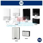 KT-552200 Tork Xpress® H2 Sistem Beyaz Masa Üstü Z Katlı Havlu Kâğıt Dispenseri - Görsel 7