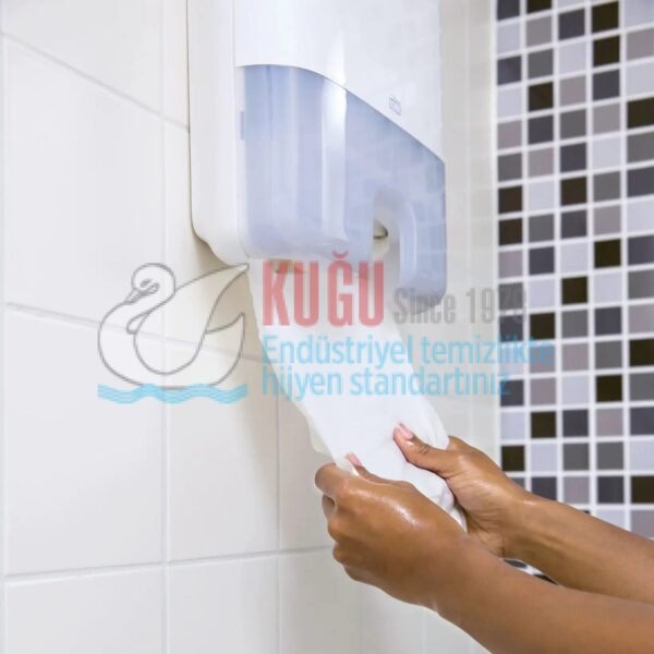 KT-552100 Tork Xpress®  H2 Sistem Beyaz Mini Z Katlı Havlu Dispenseri - Görsel 2
