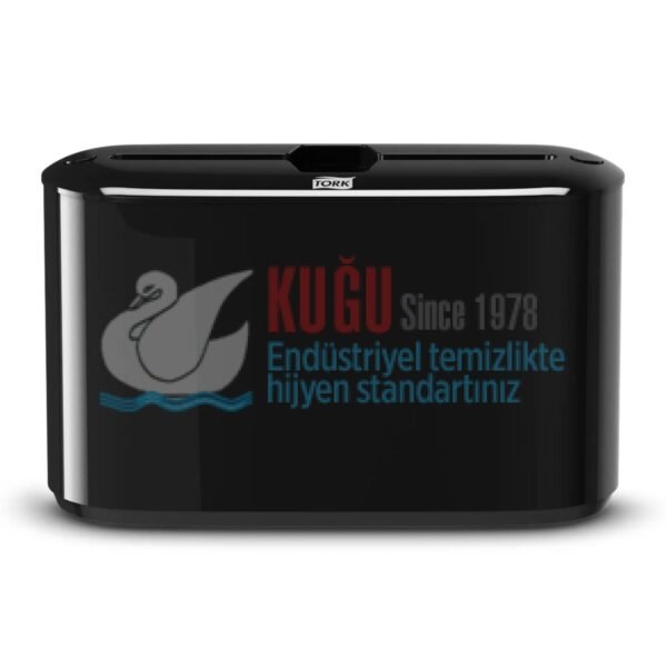 KT-552208 Tork Xpress® H2 Sistem Siyah Masa Üstü Z Katlı Havlu Kâğıt Dispenseri - Görsel 2