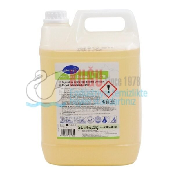 70023645 Taskı Tapi Extract C1B Halı Yıkama Makinesi İçin Halı Deterjanı 5 kg - Görsel 3