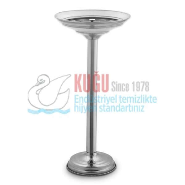 2731 Salon Tip 430 S.S. Paslanmaz Çelik Küllük - Görsel 1