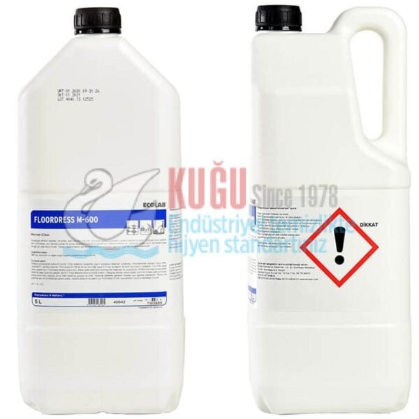 40042 Ecolab Floordress M-600 Kristalize Mermer Cilası 5 Kg - Görsel 1
