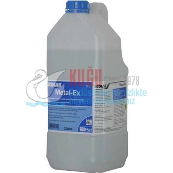 20050 Ecolab Metal-Ex Porselenlerdeki Metal İzlerini Temizleme Ürünü 5 L - Görsel 1