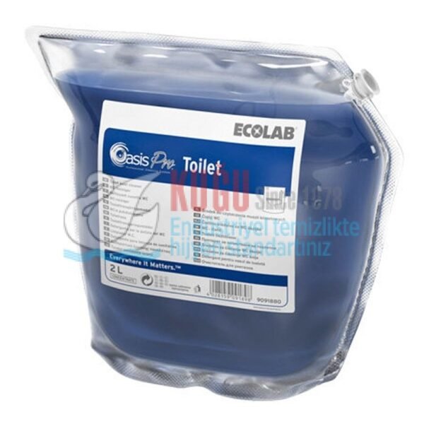 20242 Ecolab Oasis Pro Toilet Tuvalet Wc Temizleyici 2 Kg - Görsel 1