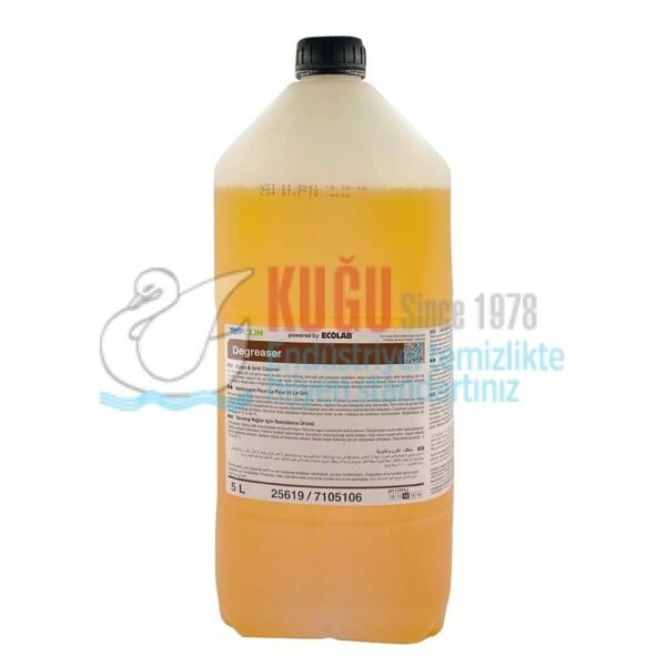 25640 Ecolab TopClin Degreaser Plus Yağ Sökücü 5 Lt - Görsel 1