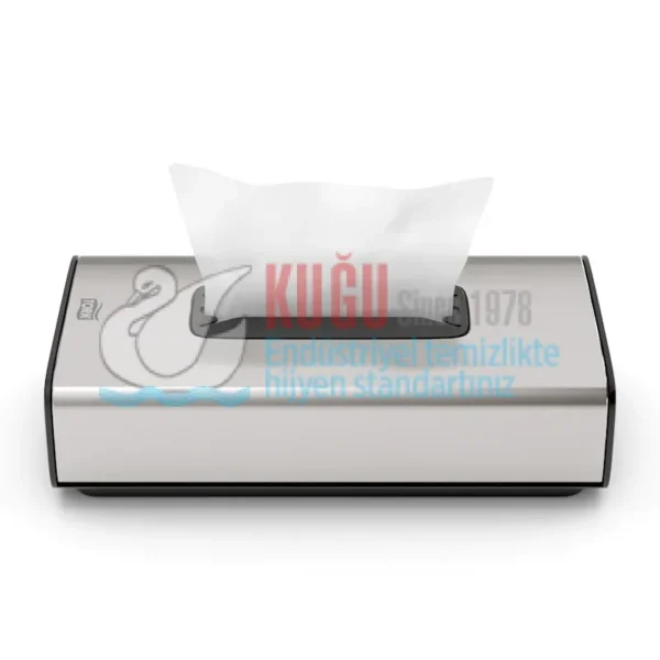 KT-460013 Tork Paslanmaz Çelik Kutu Mendil Dispenseri - Görsel 1